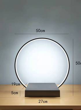 led灯花盆带灯底座创意铁艺托架蝴蝶兰圈配件招财猫家居装饰饰品