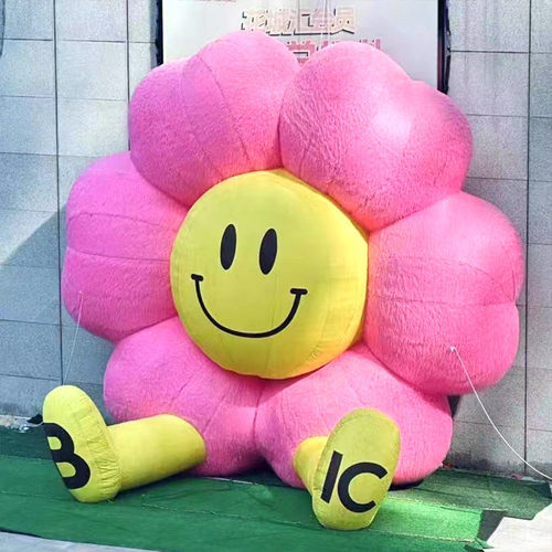 大型商场美陈装饰气模花卉充气中庭创意道具充气花朵模型植物定制