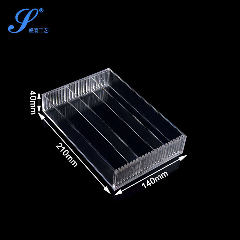 文具店超市橡皮擦盘亚克力展示盒收纳盒胶带收纳盒陈列架