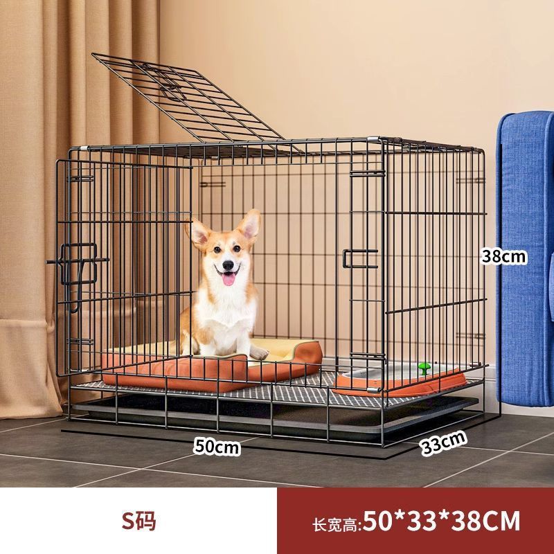 狗笼子小型犬中型犬带厕所分离家用宠物柯基泰迪大型犬狗狗小别墅