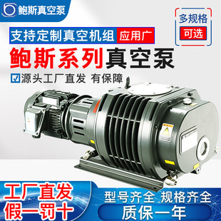 鲍斯罗茨增压泵BSJ70L150L300L风冷水冷非标泵组真空负压系统