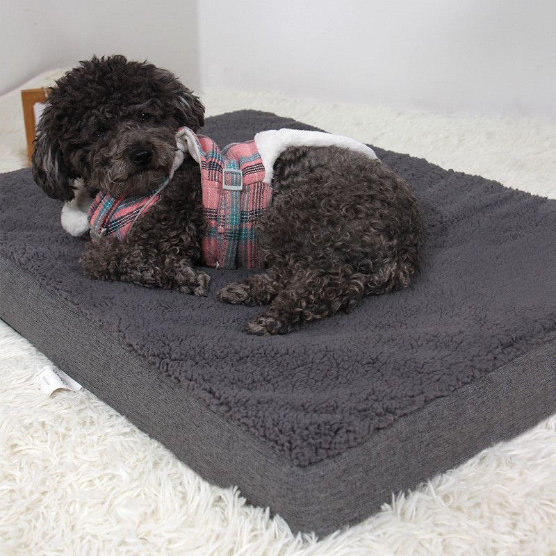 金毛垫狗窝高品质记忆海绵宠物窝泰迪宠物四季通用可拆洗狗床猫垫