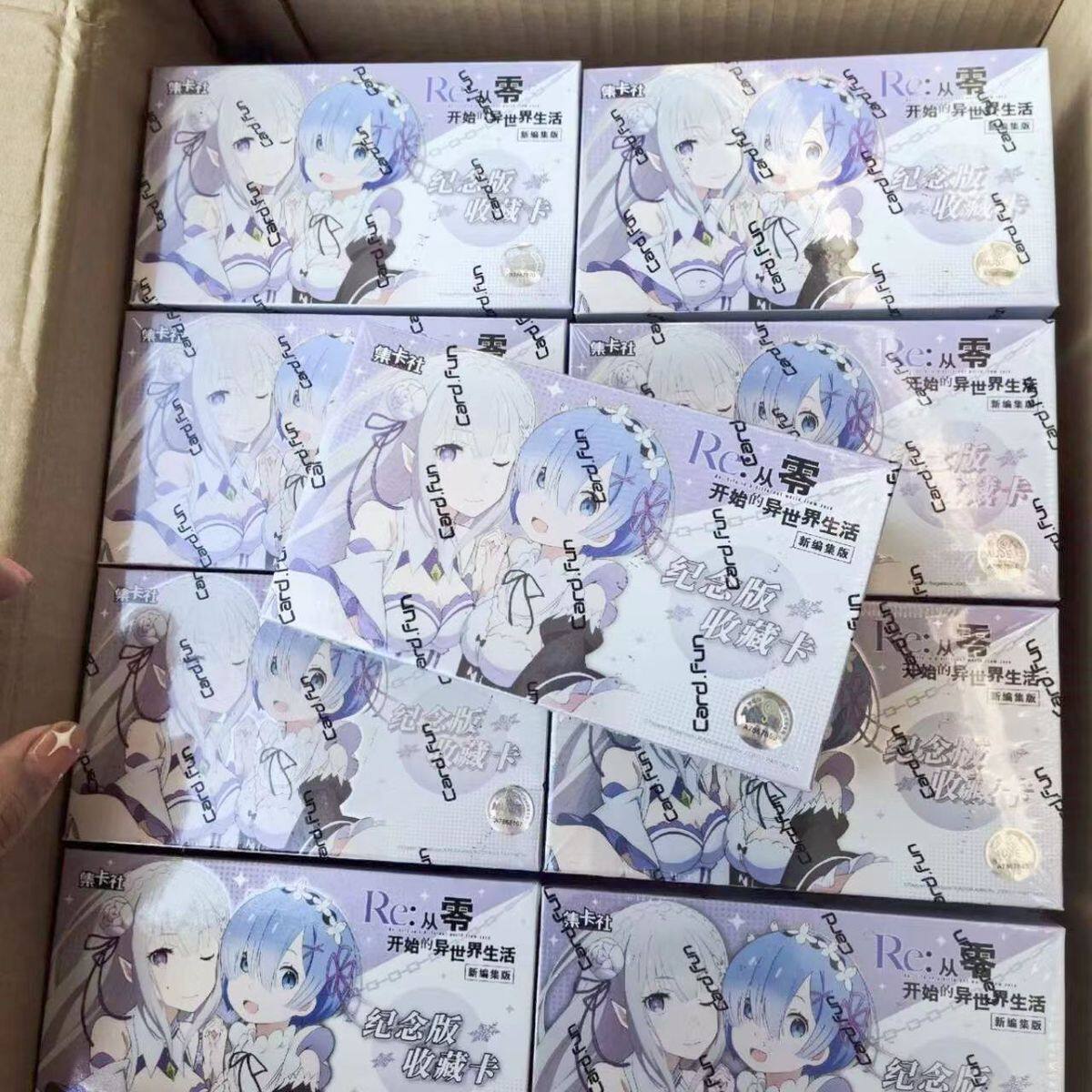 蕾姆卡社re从零开始的异世界生活新编集版集日漫纪念版收藏卡