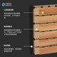 学校演播厅陶用木质吸音板墙面装 饰实木会议室铝阻燃槽木吸音板