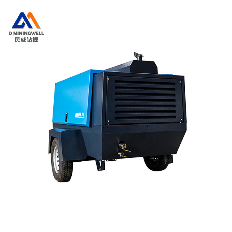 热销建筑江民威红五环移动式螺杆空压机400-15空压机高能浙整地应