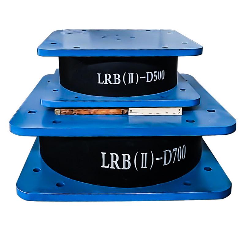 楼房减震缓冲用隔震支座震铅芯橡胶隔lrb支座高阻尼建筑支座厂家