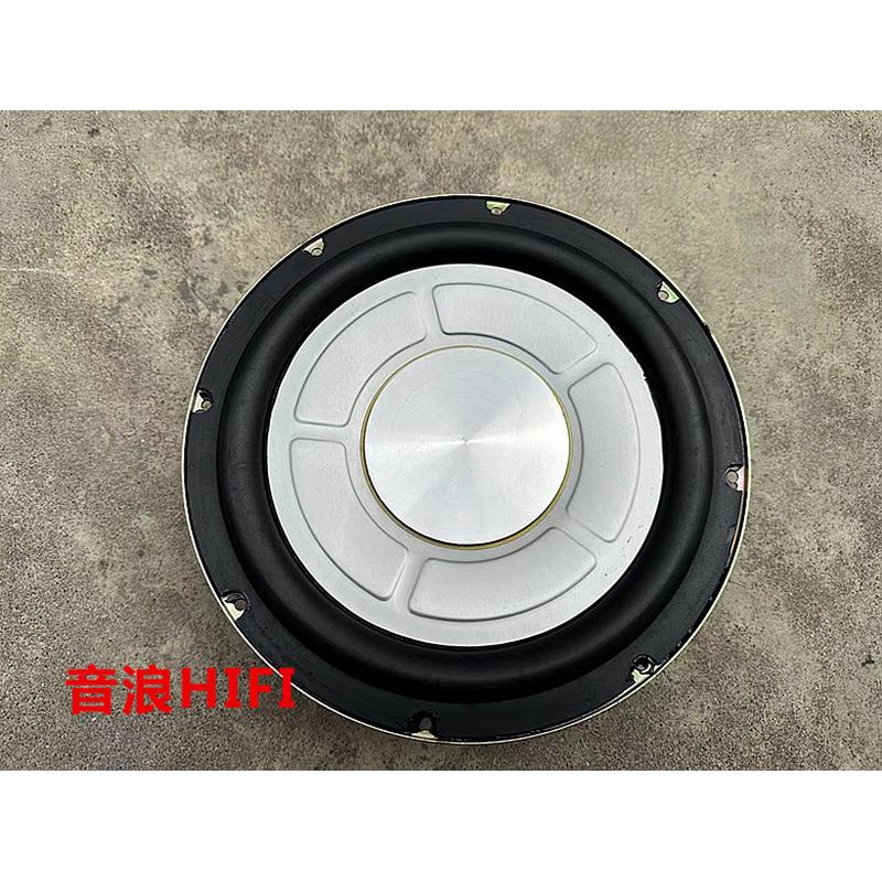 德国MBQ 超薄10寸低音喇叭 超薄低音炮喇叭 白色铝盆 双音圈喇叭