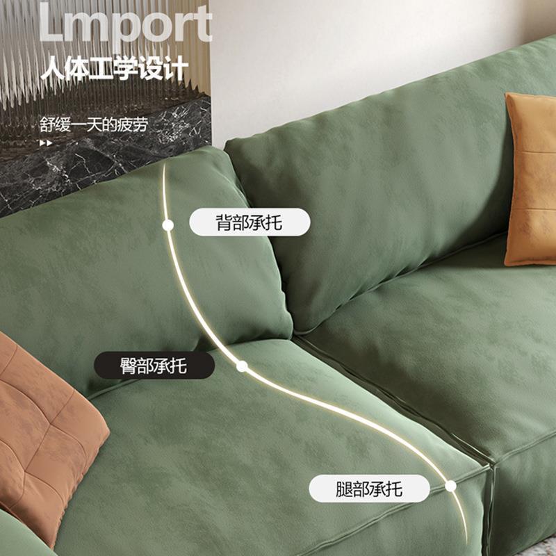 热销baxter大象耳朵沙发客厅意式极简家具轻奢批发布懒人布艺沙发