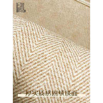 仿剑麻天津地毯客厅2024新款可擦免洗沙发茶几毯日式极简风日之新
