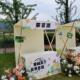 市集夜市摊位展示架花车摆摊集市户外可折叠实木架子商场