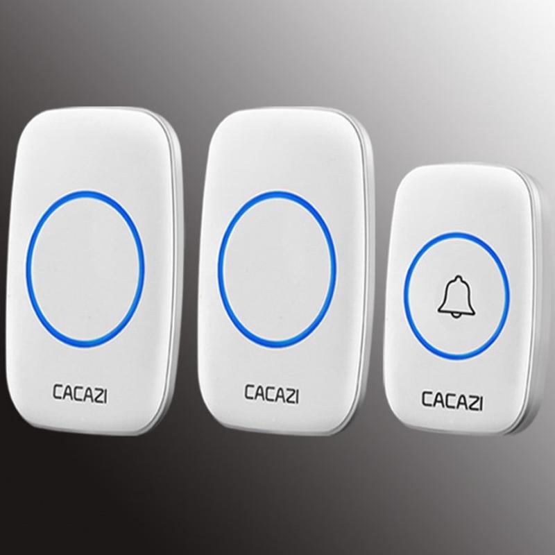 卡佳斯a10电子规一拖二家用无线美智能门铃远距离老人音乐呼叫器