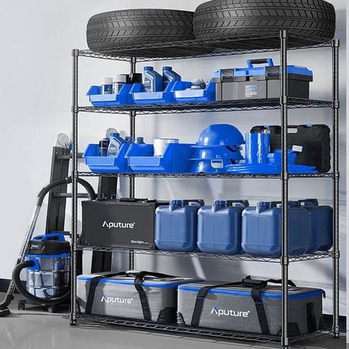 仓储货架落地式置物架物料收纳架高度可调节厨房批发仓库货架储物