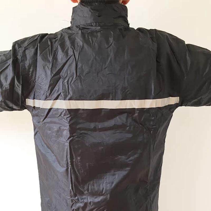 热销分体非一次性成人雨衣现货夜光雨衣夜晚安全防护雨衣批发