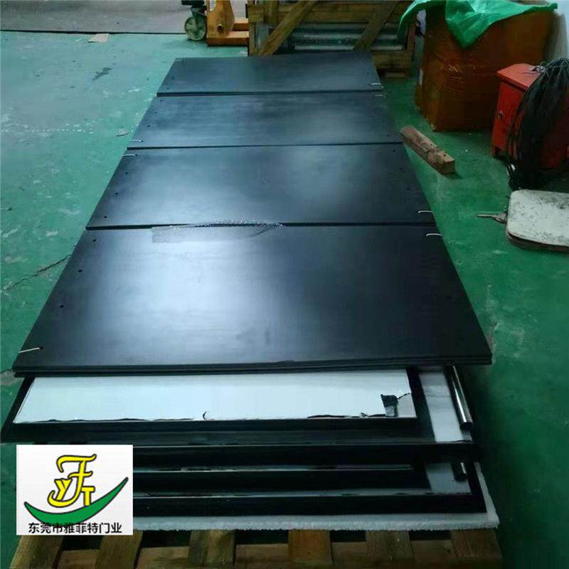现货秒发PE防撞胶板6毫米工程塑料板不锈钢门防火门冷库门专用板