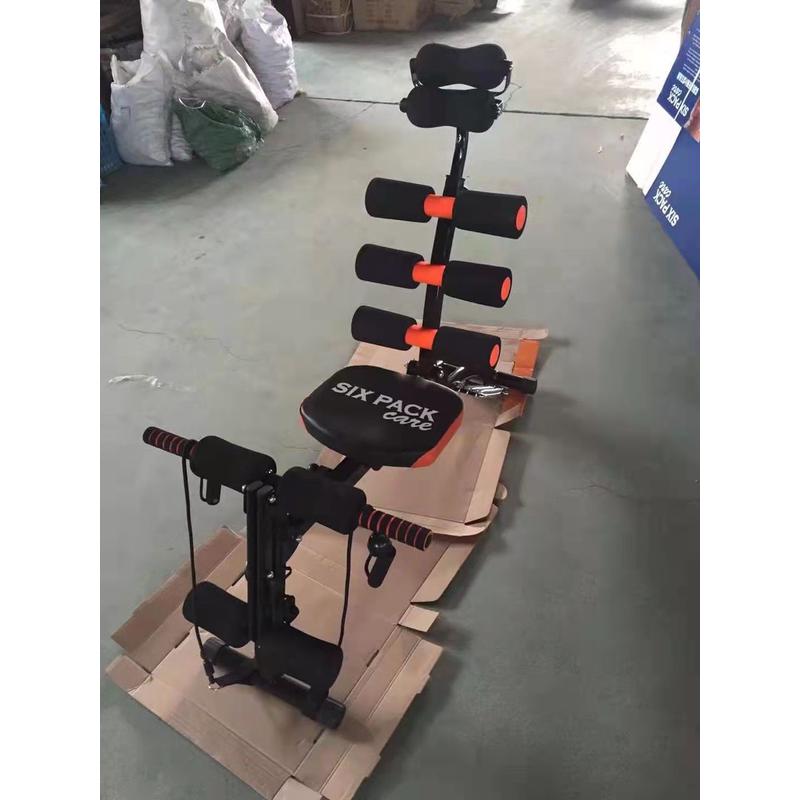 六合一健腹器多功能收腹机ad美腰机收腹机带脚踏车