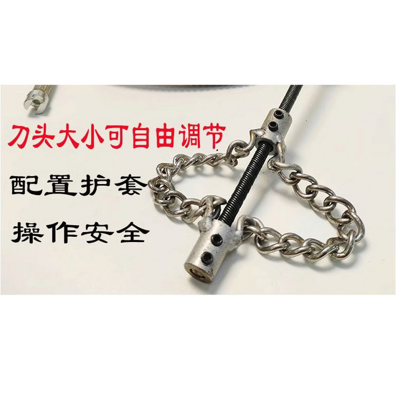 手电钻疏通弹簧可弯曲下水道专用工具厨房油污堵塞管道疏通器