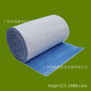 风口效除尘棉复合棉中蓝白蓝白棉合成纤维初效过滤棉风机口过滤棉