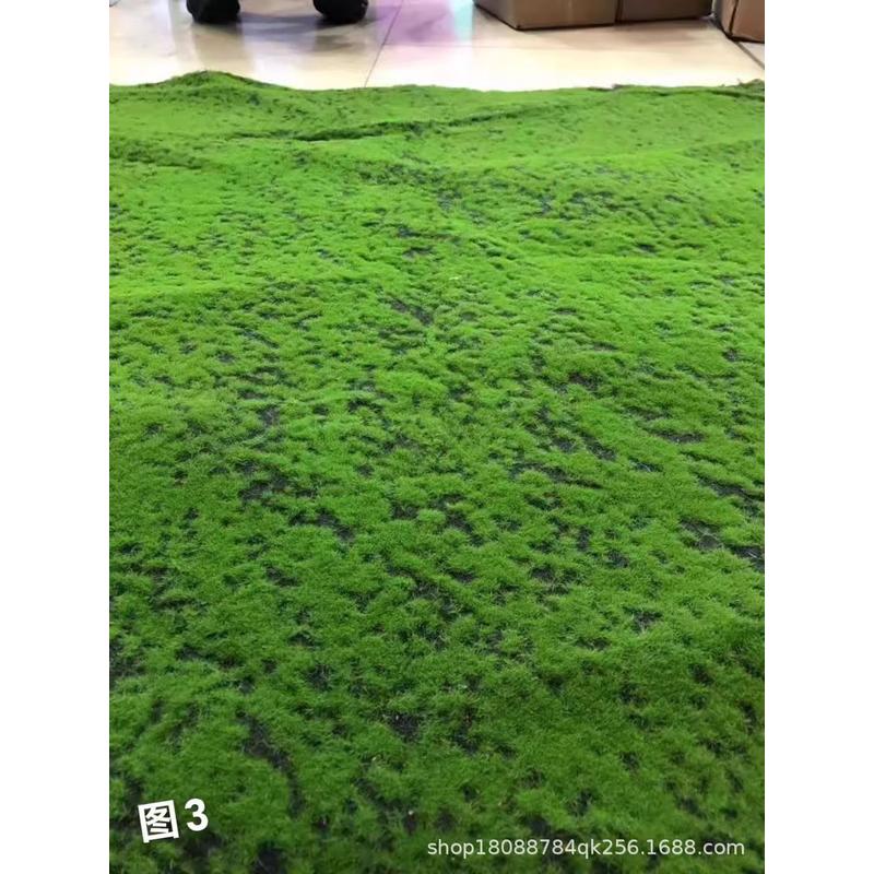 仿真苔藓绿色微景观青苔背景装饰植物墙草坪假仿真苔藓草皮青苔