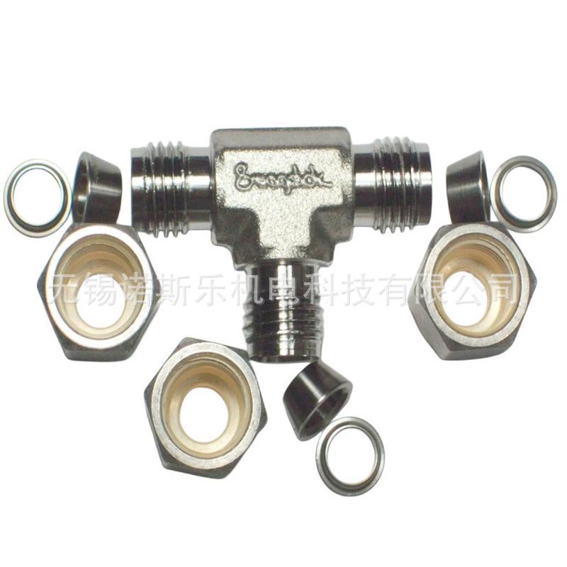 热销接头世伟洛克ss-600-3不锈钢三通仪表swagelok液压管高压耐压