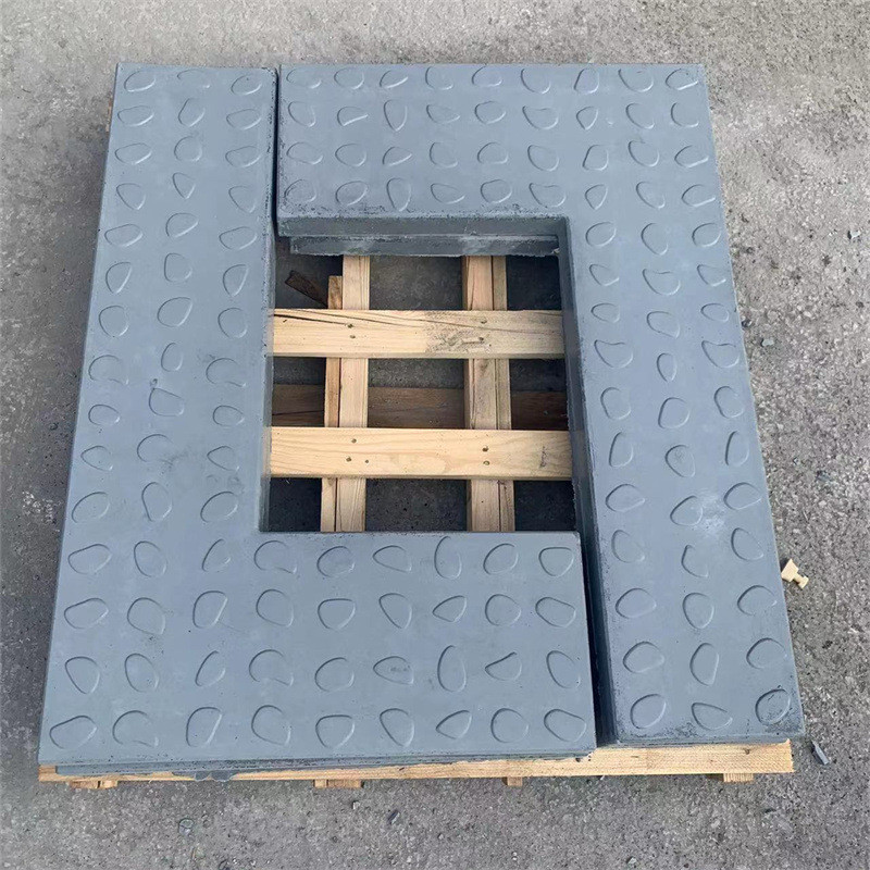 厂家定做水泥混凝土鹅卵石花纹高铁rpc盖板盖板rpc高铁预制