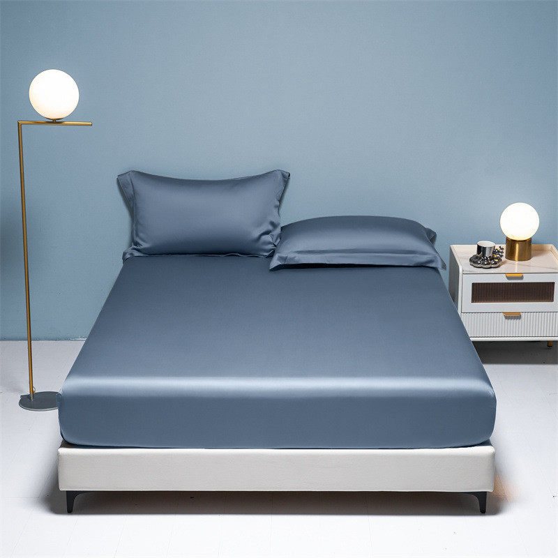 100s天丝床笠单件床罩裸睡冰丝夏季三件套床垫子保护罩床单套全包