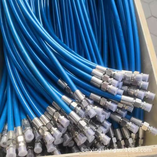 超高压软管尼龙树脂清洗专用管0-330mpa钢丝增强液压软管