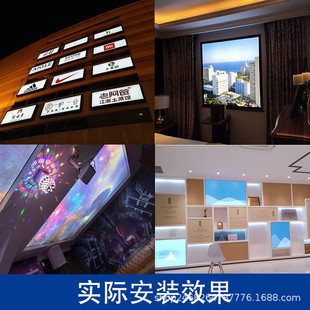 卡布灯箱订做广告牌户外门头招牌手机led灯uv软膜拉布灯箱挂墙式