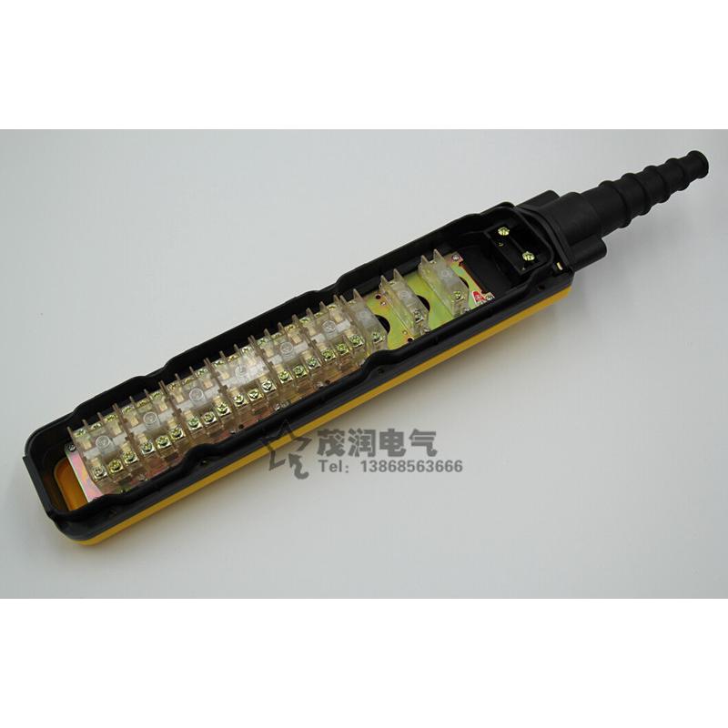 热销cobp-as37键防雨防尘控制手柄吊车行车控制开关xac-6913双速