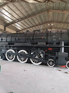 热销一比一静态复古蒸汽火车头景区打卡火车餐厅网红广场老式机车