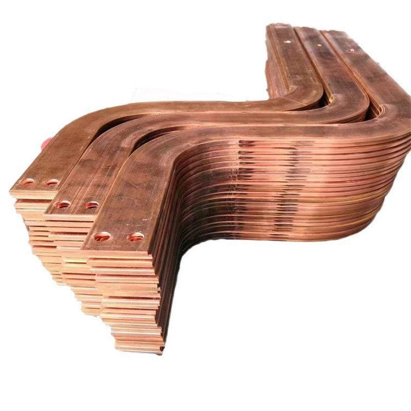 t2紫铜板折弯激光切割异形件紫铜排可按图纸加工打孔紫铜雕塑