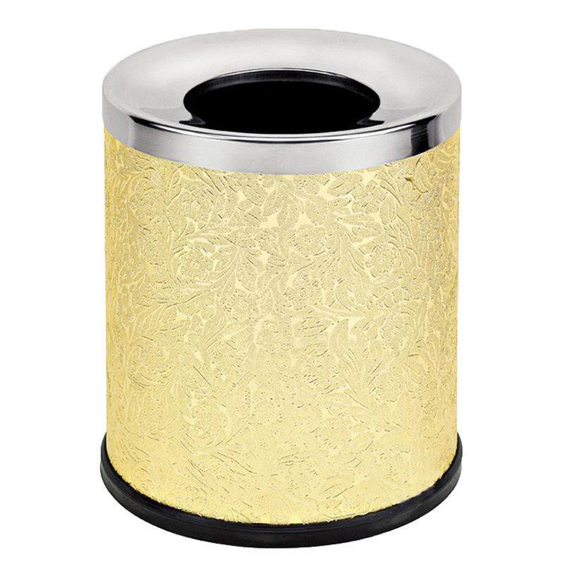 南方圆形斜口房间小号垃圾桶无盖直酒店纸篓投客厅办公室9l客房桶