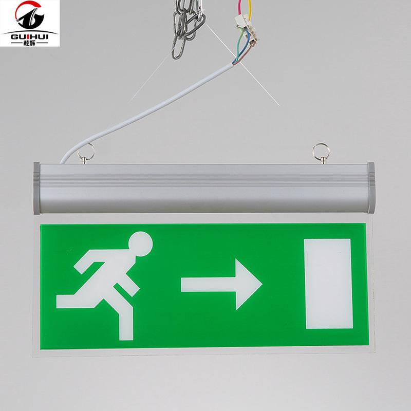 钢化玻璃灯led亚克力吊牌安全出品标志牌双面吊牌指示厂家直销