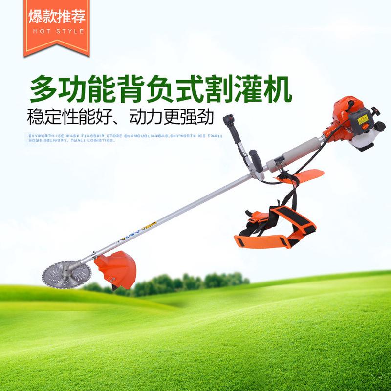 厂家批发多功能g45l肩挂式割灌机除草松土收割旋耕割草机热卖中