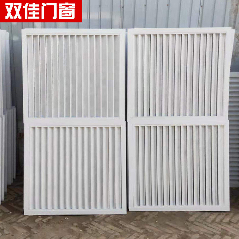 铝合金百叶窗锌钢空调外机罩管道通风百叶装饰百叶窗室外百叶窗
