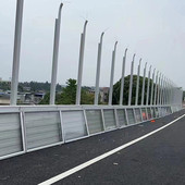 热销高速公路隔音墙降噪金属板小区工业区防噪音隔音金属隔音板热