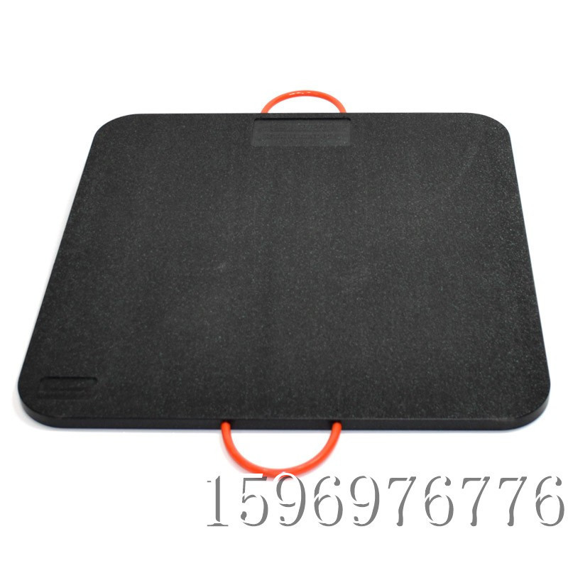 定制黑色聚乙烯支腿垫板吊车泵车生产耐磨垫板pe起重机支腿垫板