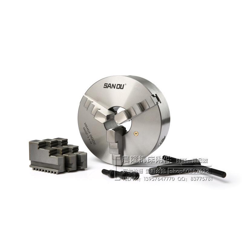 浙江三鸥牌三爪自卡盘定心k11-320