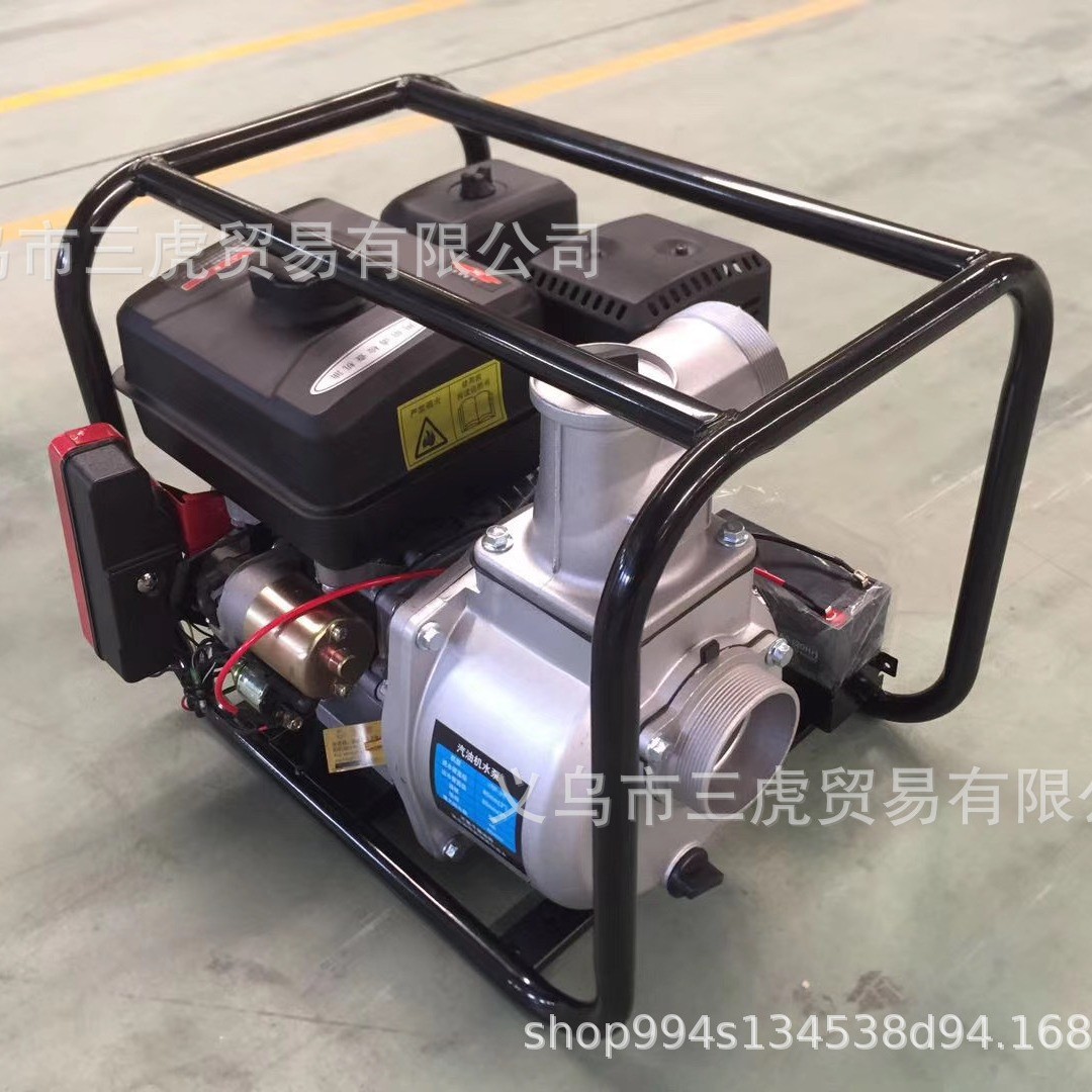热销二寸汽油 电启动 高扬程  农业灌溉 高压水泵水泵 江山虎