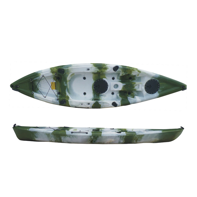 2.9米海洋皮划艇单人舟滚塑独木舟塑料硬艇可选择颜色