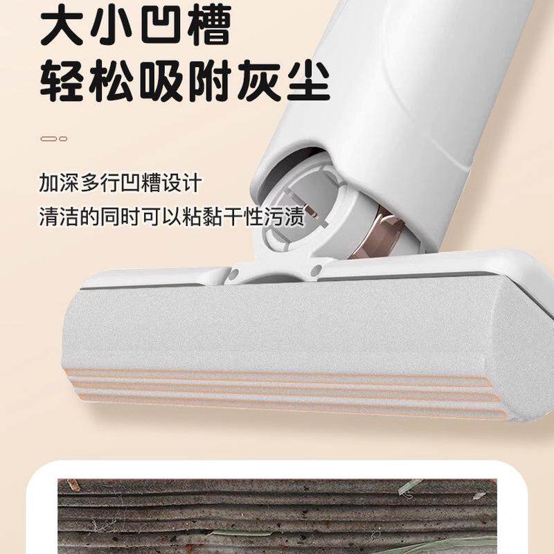 桌面迷你小拖把免手洗代替厕所小型吸水海绵卫生间一拖净抹布2717