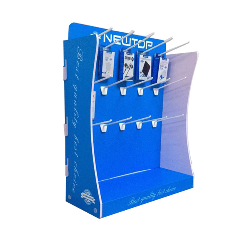 电子产品促销台面架加工定制食品物品牙刷商品展示陈列架挂架板孔