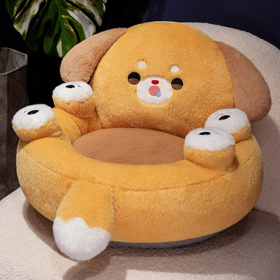 胖哒翻肚皮飘窗垫子榻榻米靠背一体地上蒲团懒人坐墩蒲团坐垫批发