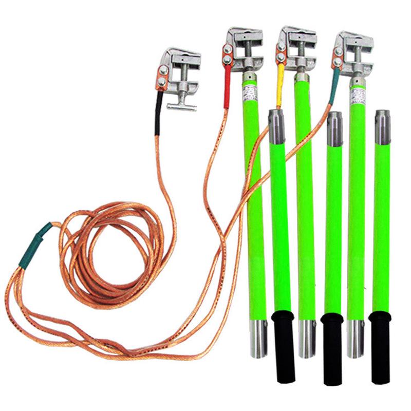 110kv接地线交流接地线三相携带型短路接地线35方接地线高压夹