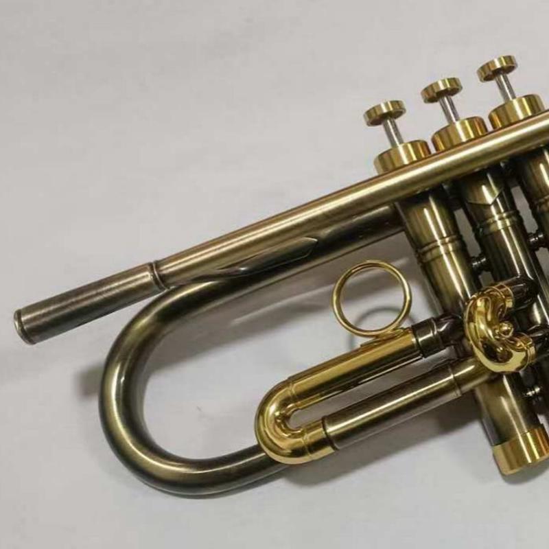 热销哈麦伦降b调小号乐器初学专业演奏 批发乃尔活塞号仿古厂家蒙