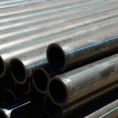 给水自来水管pe给水管黑色全新料dn200pehdpe管道供水管现货