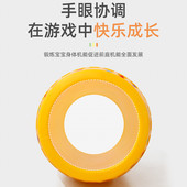 热销钻洞感统训练器材儿童滚塑大滚筒滚圈户内外体育运动钻筒幼儿