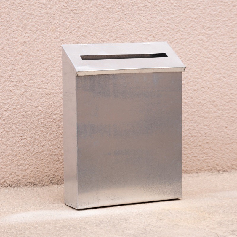 创意简约邮箱户外墙不带锁挂壁式家居色壁挂装饰铁皮信箱现货