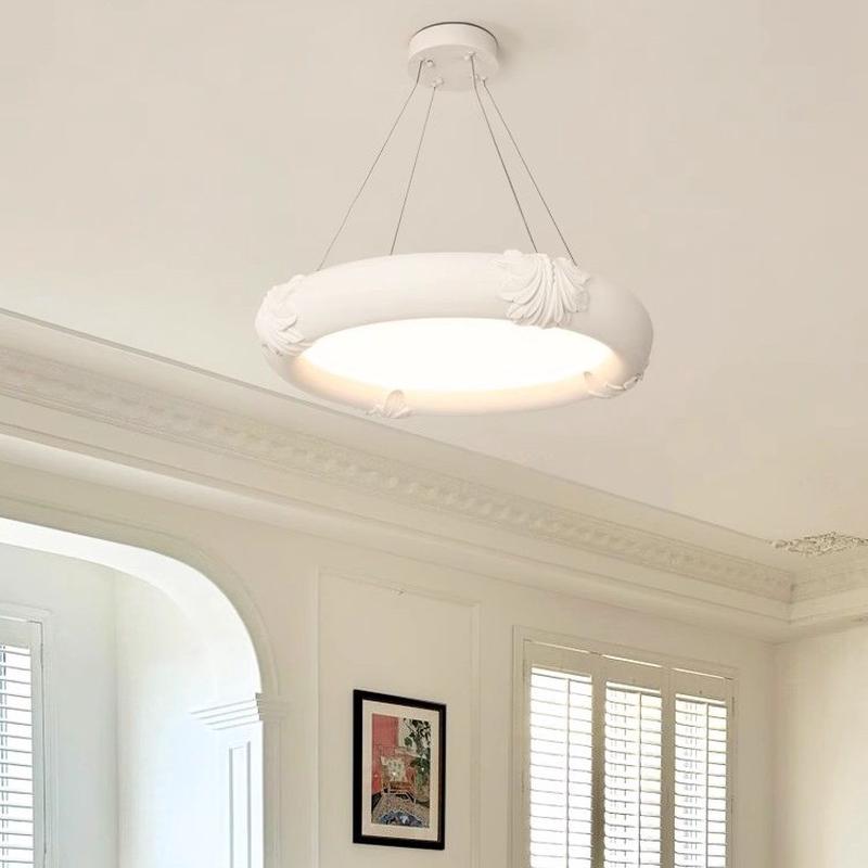 热销复古网红石膏灯athena客厅吊灯轻奢法式设计师创意卧室主灯餐