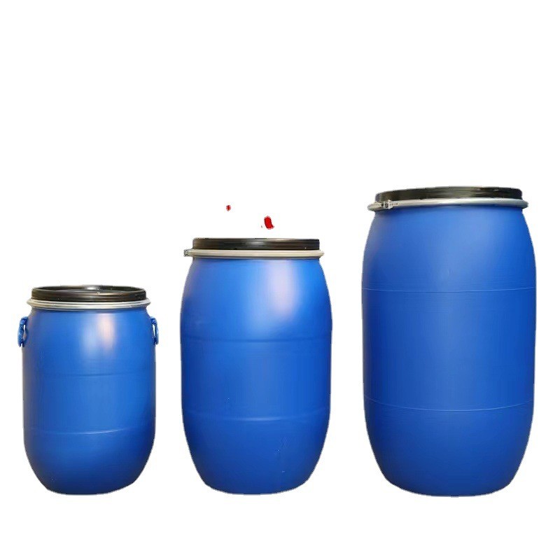 塑料铁箍桶塑胶化工桶密封液态蓝色桶发酵桶泔水桶酒桶厂家现货