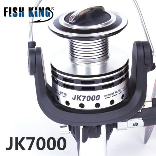 fishking渔线轮2000-7000远投轮海竿轮纺车轮全金属渔轮批发